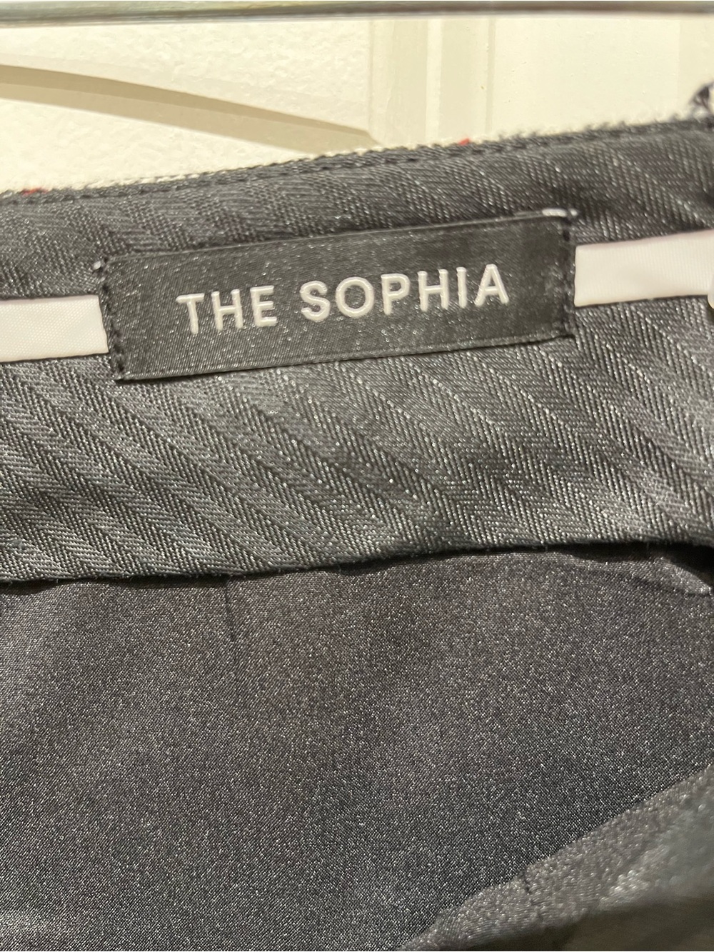 NWT Ann Taylor Sophia Plaid Straight-Leg Trousers size 10 - Picture 15 of 16